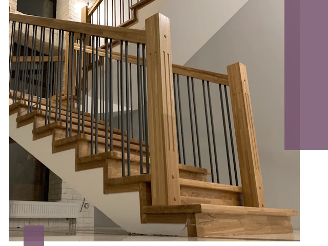 Реставрация деревянных и металлических лестниц в Петропавловске-Камчатском