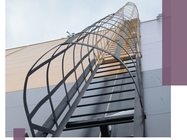 Изготовление и монтаж пожарных лестниц в Петропавловске-Камчатском профессионально