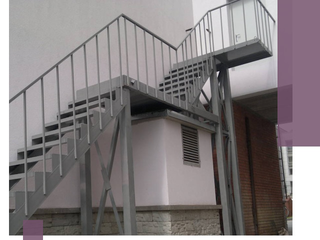 Монтаж пожарных лестниц под ключ в Петропавловске-Камчатском с гарантией качества