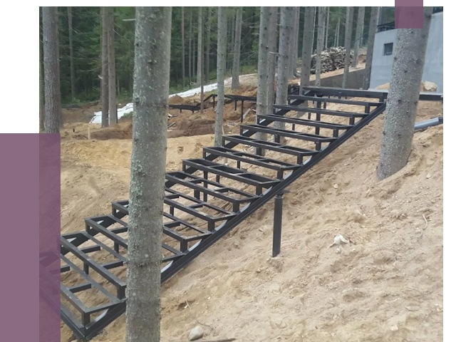 Монтаж металлических лестниц в Петропавловске-Камчатском от 13728 руб. 