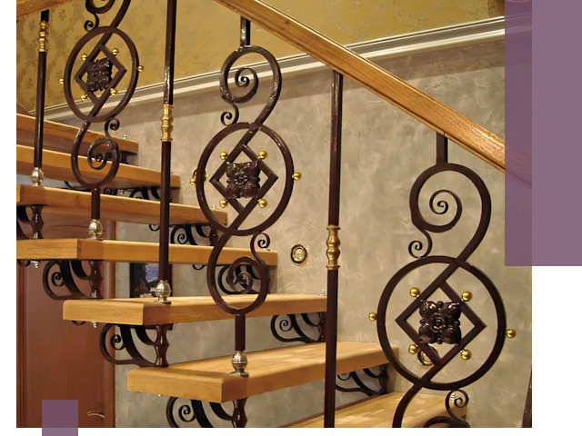 Изготовление кованых лестниц под ключ в Петропавловске-Камчатском