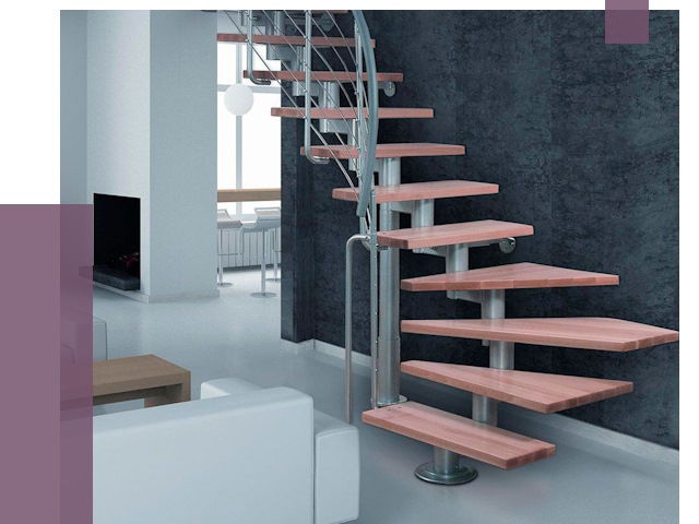 Модульные лестницы в Петропавловске-Камчатском от 17096 руб. — купить в ПРОЛЁТ-Птк