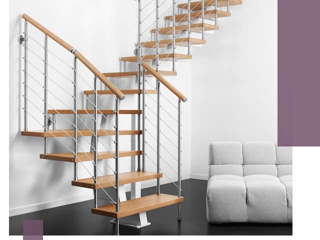 Модульные лестницы под ключ в Петропавловске-Камчатском — монтаж и изготовление