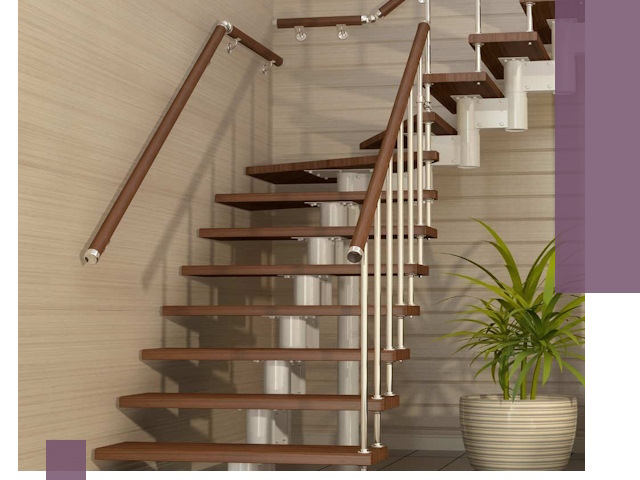 Изготовление модульных лестниц под ключ в Петропавловске-Камчатском