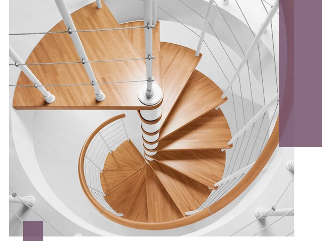 Изготовление винтовых лестниц под ключ в Петропавловске-Камчатском