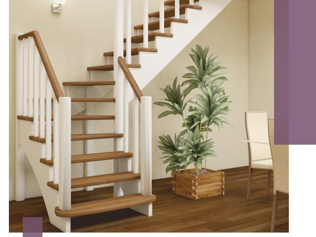 Г-образные лестницы под ключ в Петропавловске-Камчатском — изготовление и монтаж