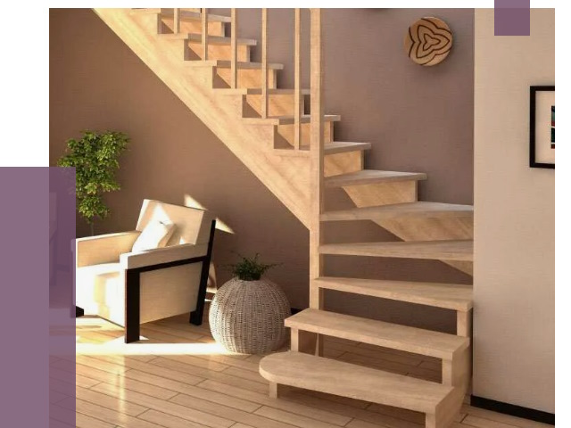 Изготовление Г-образных лестниц в Петропавловске-Камчатском от 19168 руб. 