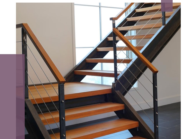 Изготовление лестниц на металлокаркасе в Петропавловске-Камчатском от 19168 руб. | ПРОЛЁТ-Птк