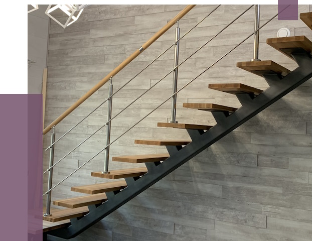 Изготовление лестниц на монокосоуре в Петропавловске-Камчатском от 77189 руб. 