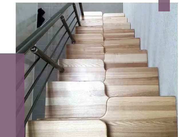 Лестницы гусиный шаг в Петропавловске-Камчатском от 13210 руб. под ключ | ПРОЛЁТ-Птк