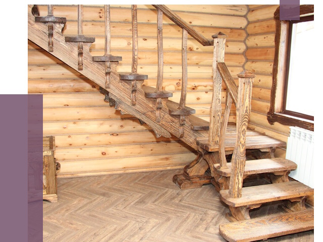 Лестницы в баню в Петропавловске-Камчатском от 19375 руб. — изготовление | ПРОЛЁТ-Птк