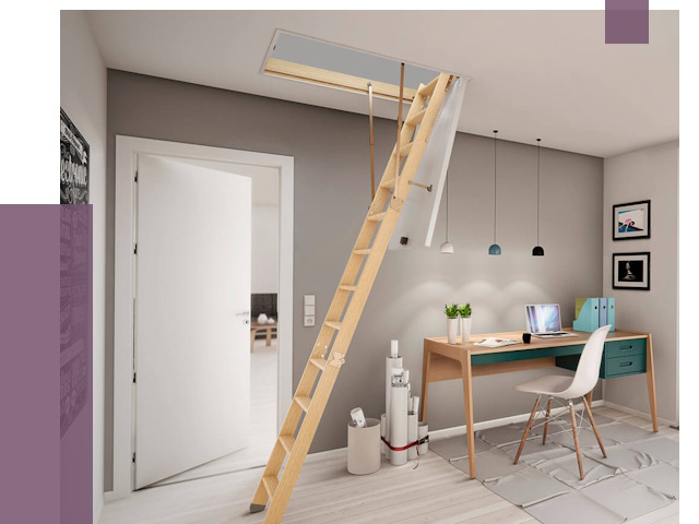 Чердачные лестницы в Петропавловске-Камчатском — от 14764 руб. | ПРОЛЁТ-Птк