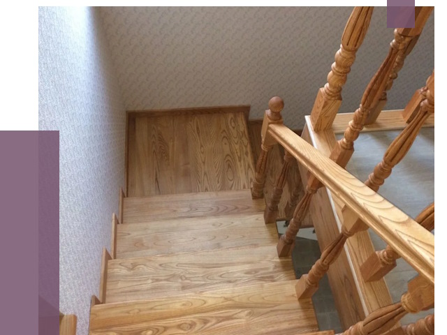 Сосновые лестницы в Петропавловске-Камчатском под ключ от 8185 руб.  | ПРОЛЁТ-Птк