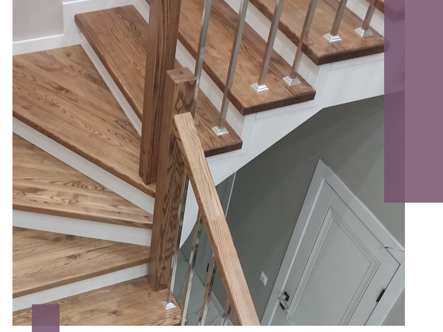 Обшивка металлических лестниц под ключ в Петропавловске-Камчатском