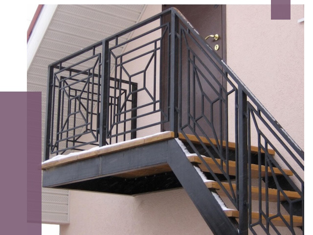 Металлические перила в Петропавловске-Камчатском от 4352 руб.  | ПРОЛЁТ-Птк