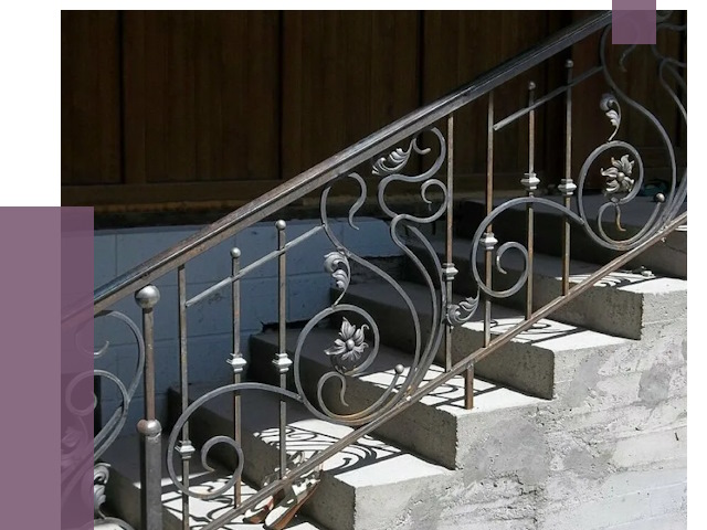 Кованые перила в Петропавловске-Камчатском от 8807 руб. под ключ — качество от ПРОЛЁТ-Птк
