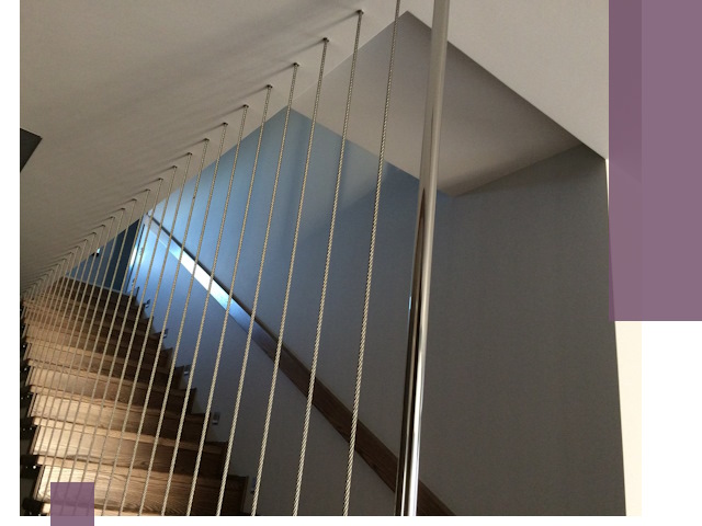 Тросовые перила под ключ в Петропавловске-Камчатском — производство и монтаж