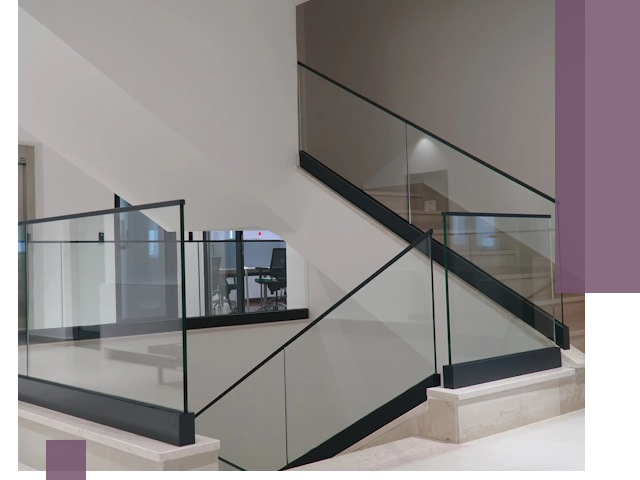 Стеклянные перила премиум-класса с установкой в Петропавловске-Камчатском