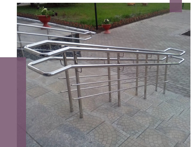 Перила для инвалидов в Петропавловске-Камчатском от 7688 руб. под ключ | ПРОЛЁТ-Птк