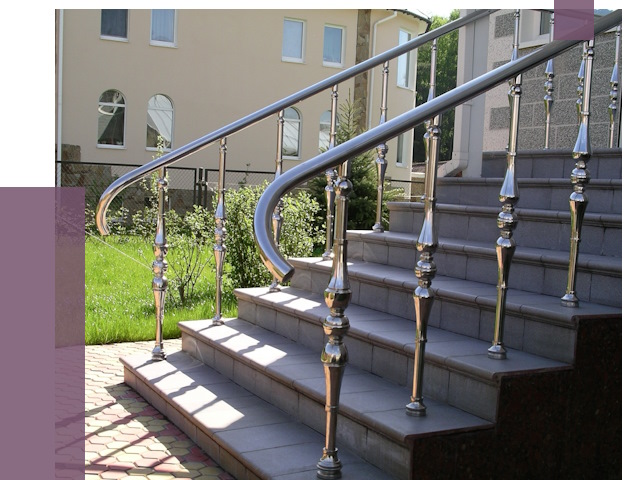 Перила для крыльца в Петропавловске-Камчатском от 10879 руб. — монтаж ПРОЛЁТ-Птк