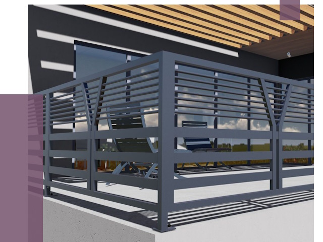 Изготовление балконных ограждений в Петропавловске-Камчатском от 10879 руб. | ПРОЛЁТ-Птк