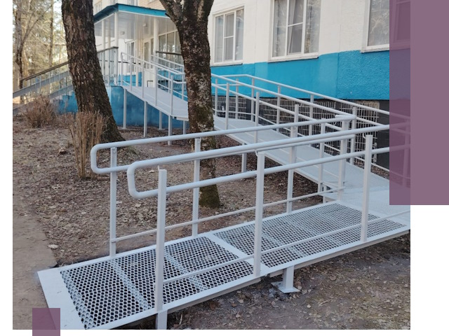 Пандусы под ключ в Петропавловске-Камчатском: изготовление, монтаж и демонтаж
