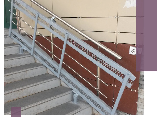 Изготовление откидных пандусов под ключ в Петропавловске-Камчатском