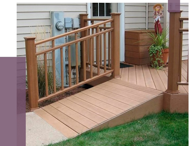 Пандус на крыльцо в Петропавловске-Камчатском под ключ от 7874 руб.