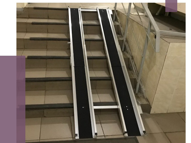 Установка пандуса в подъезд в Петропавловске-Камчатском от 8082 руб. под ключ | ПРОЛЁТ-Птк