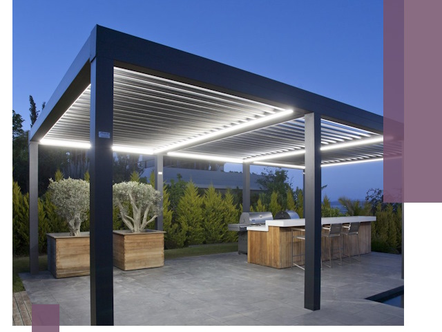 Навесы отдельно стоящие под ключ в Петропавловске-Камчатском из металла и поликарбоната