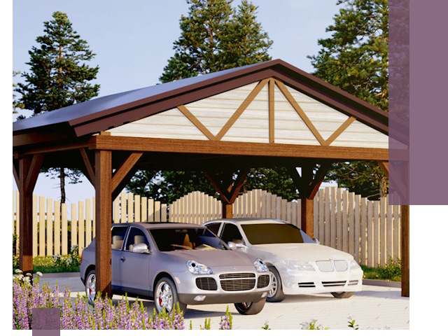 Навесы для автомобиля в Петропавловске-Камчатском — изготовление и монтаж