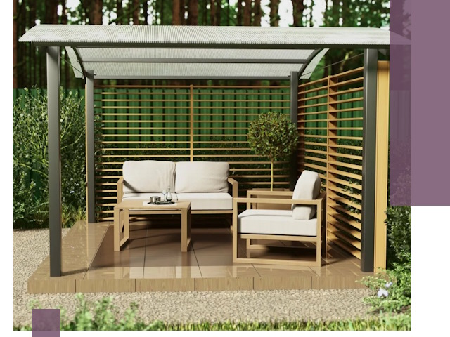 Навесы для дачи в Петропавловске-Камчатском: изготовление, монтаж и демонтаж