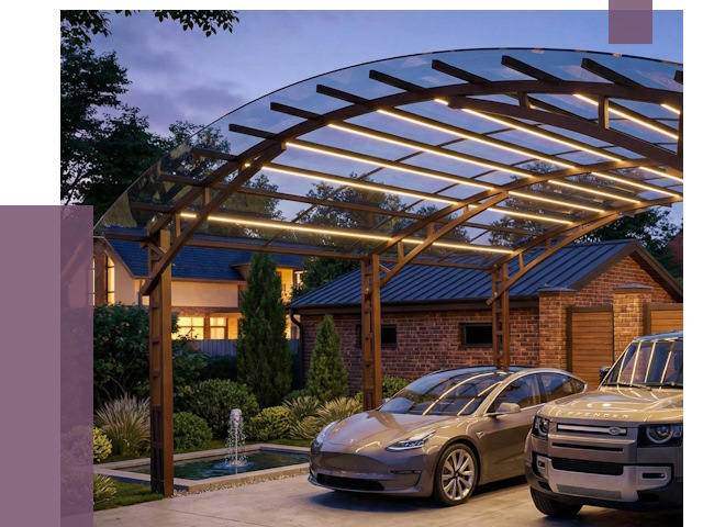 Металлические навесы в Петропавловске-Камчатском от 12848 руб. под ключ — ПРОЛЁТ-Птк