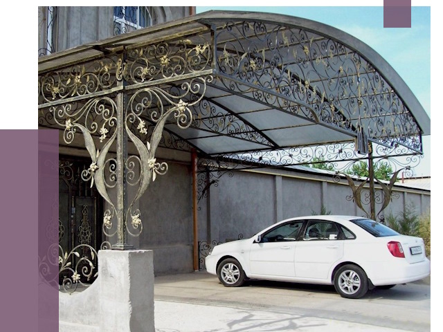 Кованые навесы в Петропавловске-Камчатском от 14764 руб. | ПРОЛЁТ-Птк