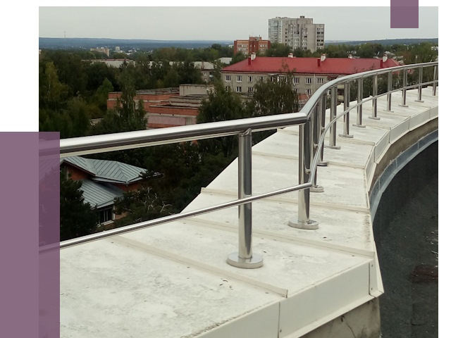 Парапеты и ограждения кровли в Петропавловске-Камчатском от 5025 руб.