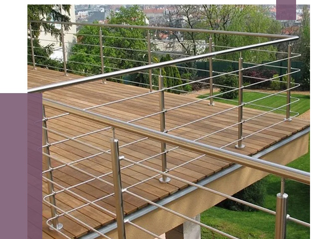 Алюминиевые парапеты в Петропавловске-Камчатском под ключ от 7874 руб. 