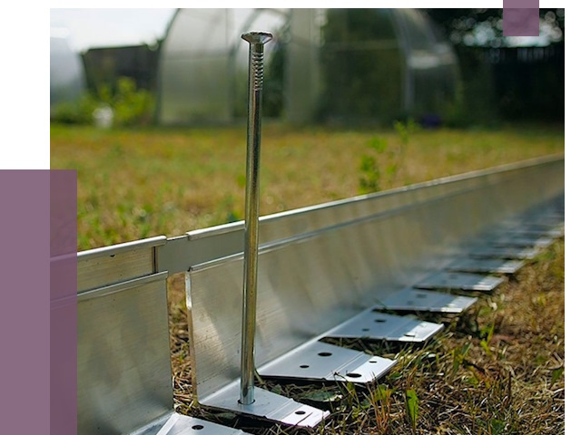 Металлические бордюры для газона в Петропавловске-Камчатском от 4352 руб. | ПРОЛЁТ-Птк