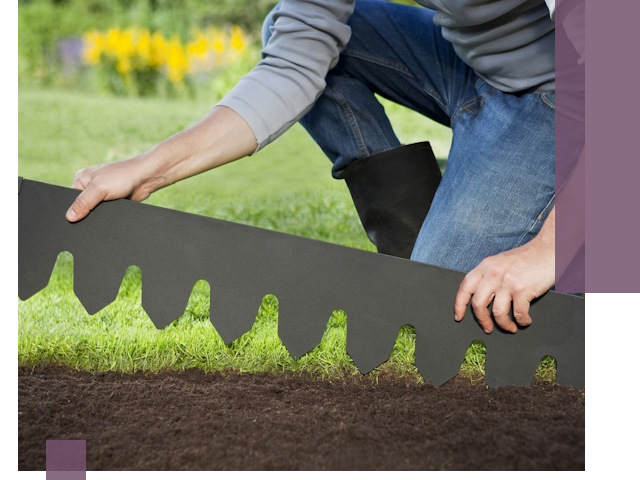 Металлические бордюры для газона в Петропавловске-Камчатском — изготовление и монтаж