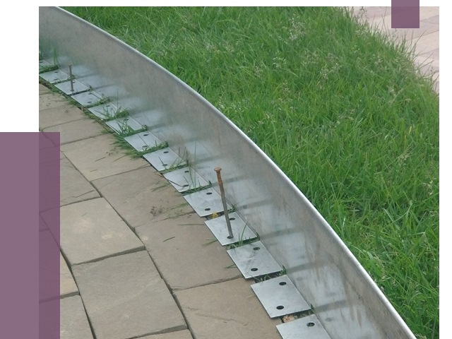 Металлические бордюры для тротуаров в Петропавловске-Камчатском от 8807 руб.