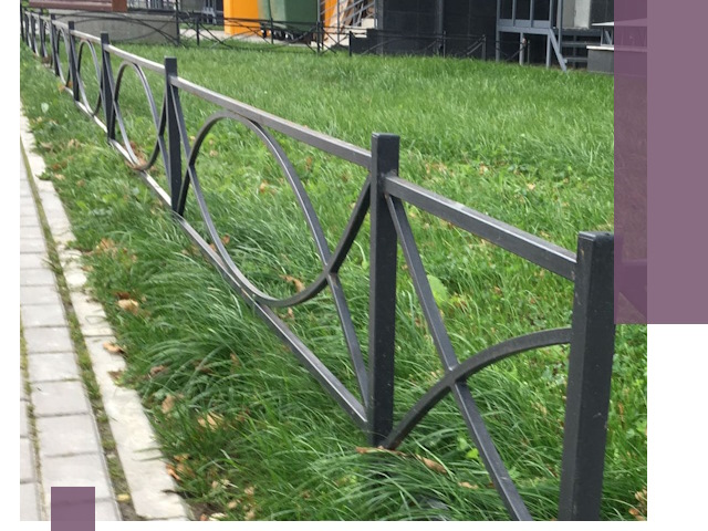 Газонные ограждения из металла в Петропавловске-Камчатском — монтаж и продажа