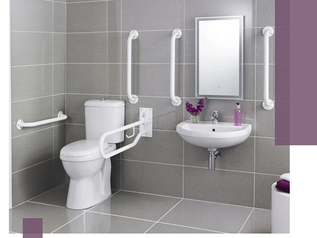 Поручни для санузлов в Петропавловске-Камчатском: установка, ремонт и монтаж