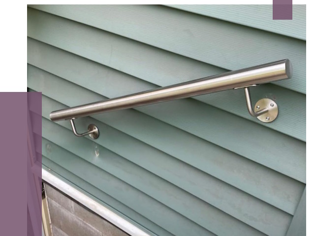 Поручни из нержавеющей стали в Петропавловске-Камчатском от 7771 руб.  | ПРОЛЁТ-Птк